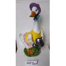 鵝(紫帽黃衣)- y15429 - 立體雕塑.擺飾 立體擺飾系列-動物、人物系列-童趣系列